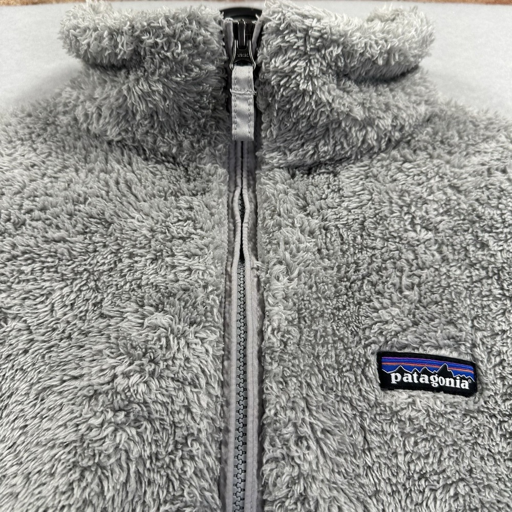Patagonia Los Gatos Womens Large 1/4 Zip Fleece Soft Pullover Jacket Grey 25235 - Picture 5 of 9